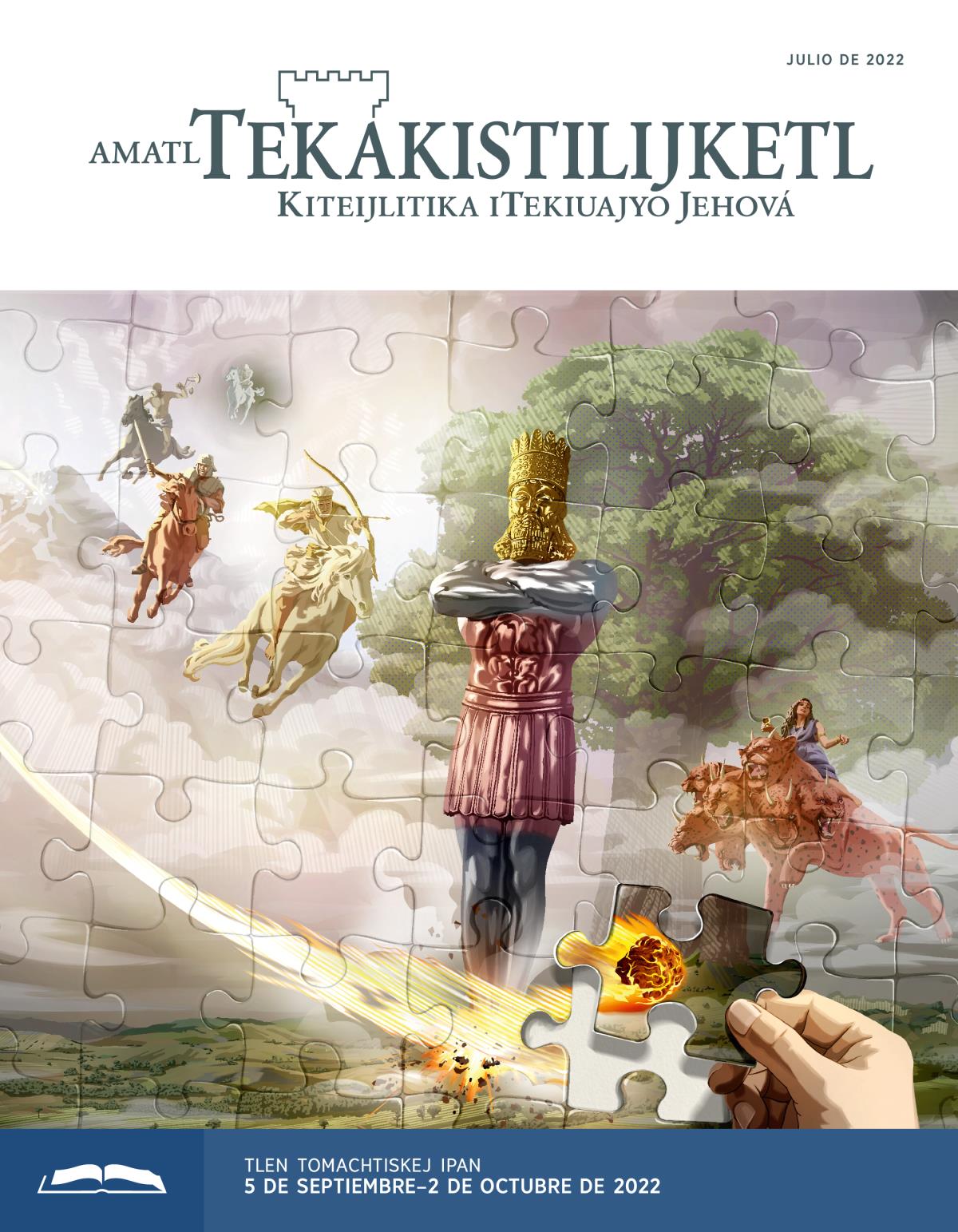 Amatl Tekakistilijketl (tlen tomachtiaj), julio de 2022.