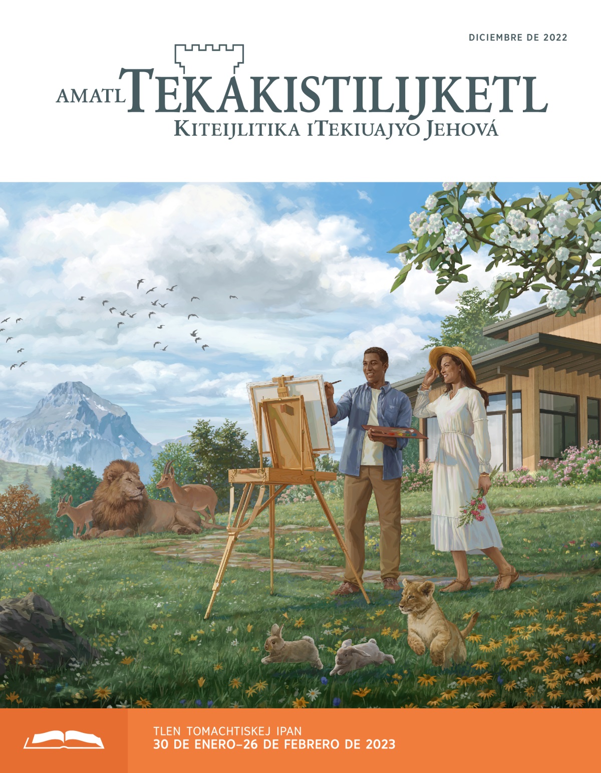 Amatl Tekakistilijketl (tlen tomachtiaj), diciembre de 2022.