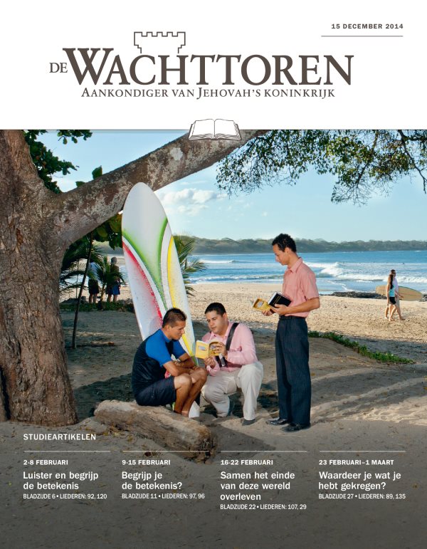 Cover van De Wachttoren (studie-uitgave) 15 december 2014