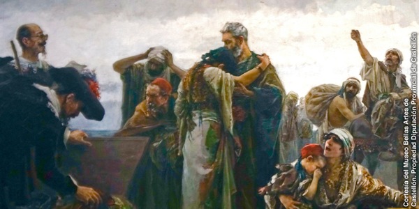 The Moriscos being expelled from Spain