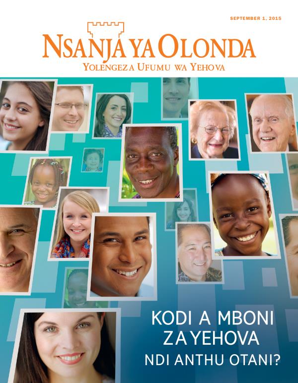 Chikuto cha Magazini ya Nsanja ya Olonda, September 2015 | Kodi a Mboni za Yehova Ndi Anthu Otani?