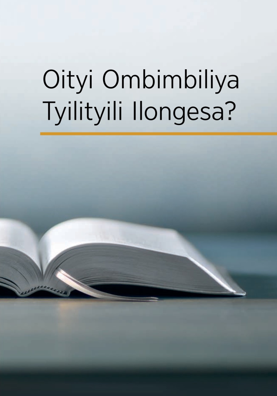 Oityi Ombimbiliya Tyilityili Ilongesa?