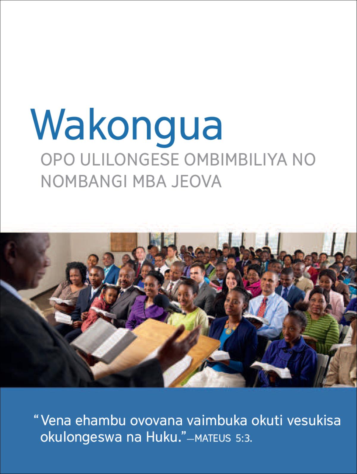 Invitation to Congregation Meetings
