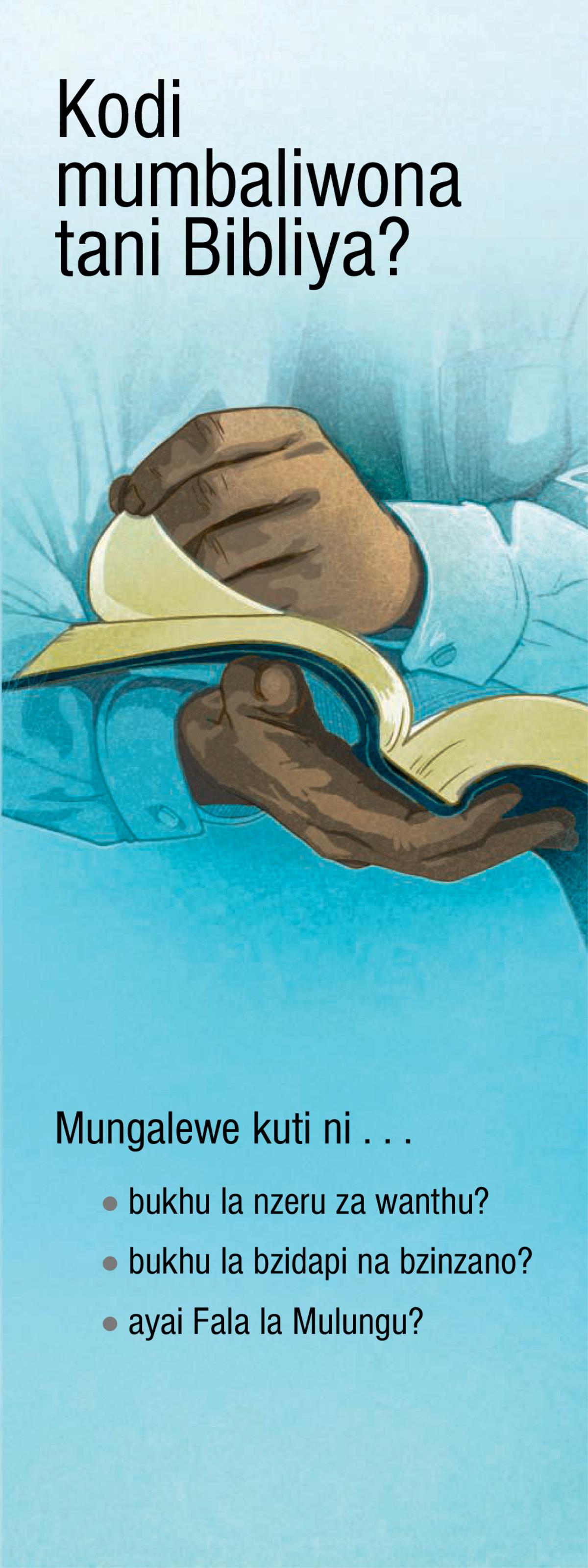 Kodi Mumbaliwona Tani Bibliya?