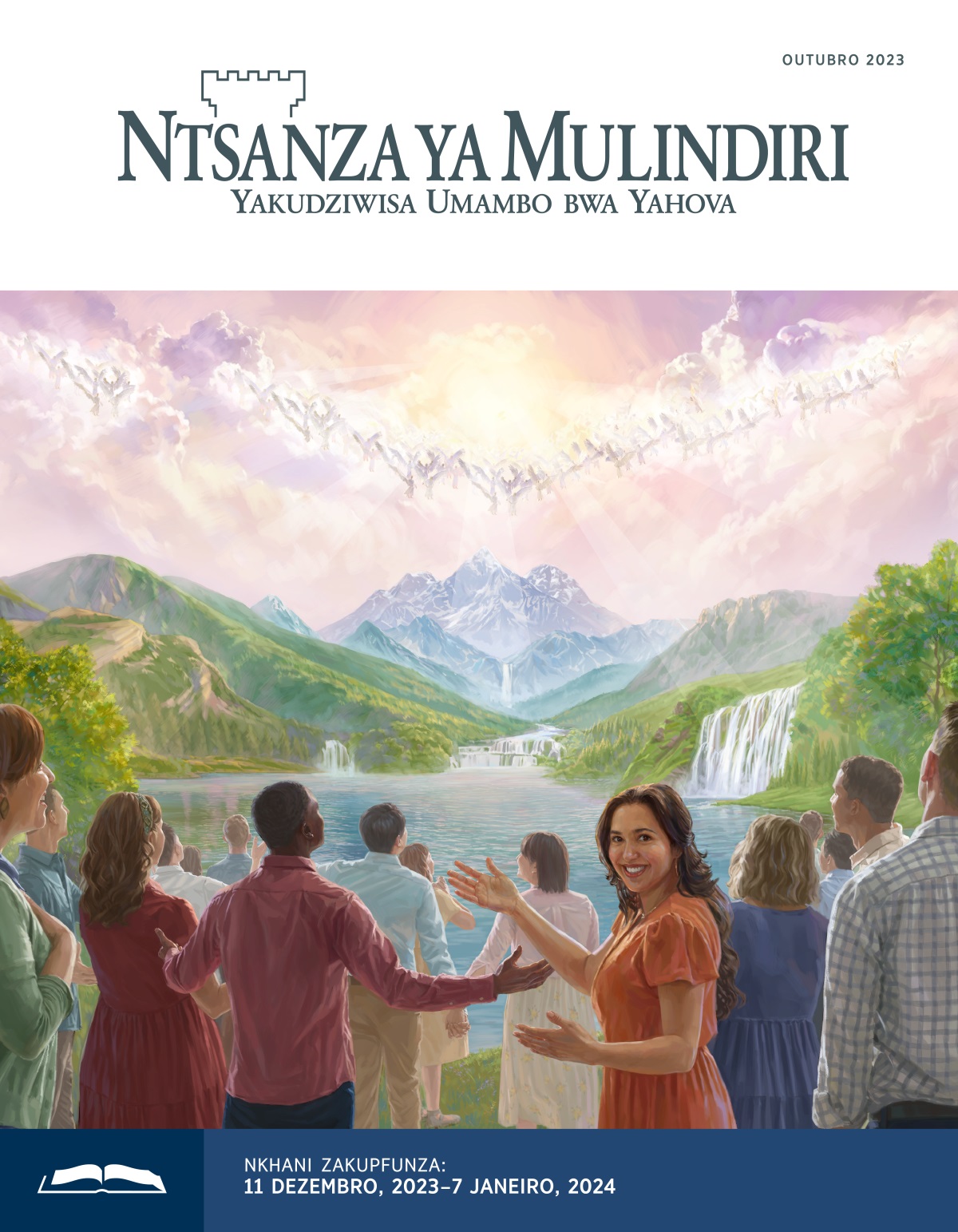 Anjo kudzulu na wanthu pa dziko la pantsi akutumbiza Yahova mwakukondwa.