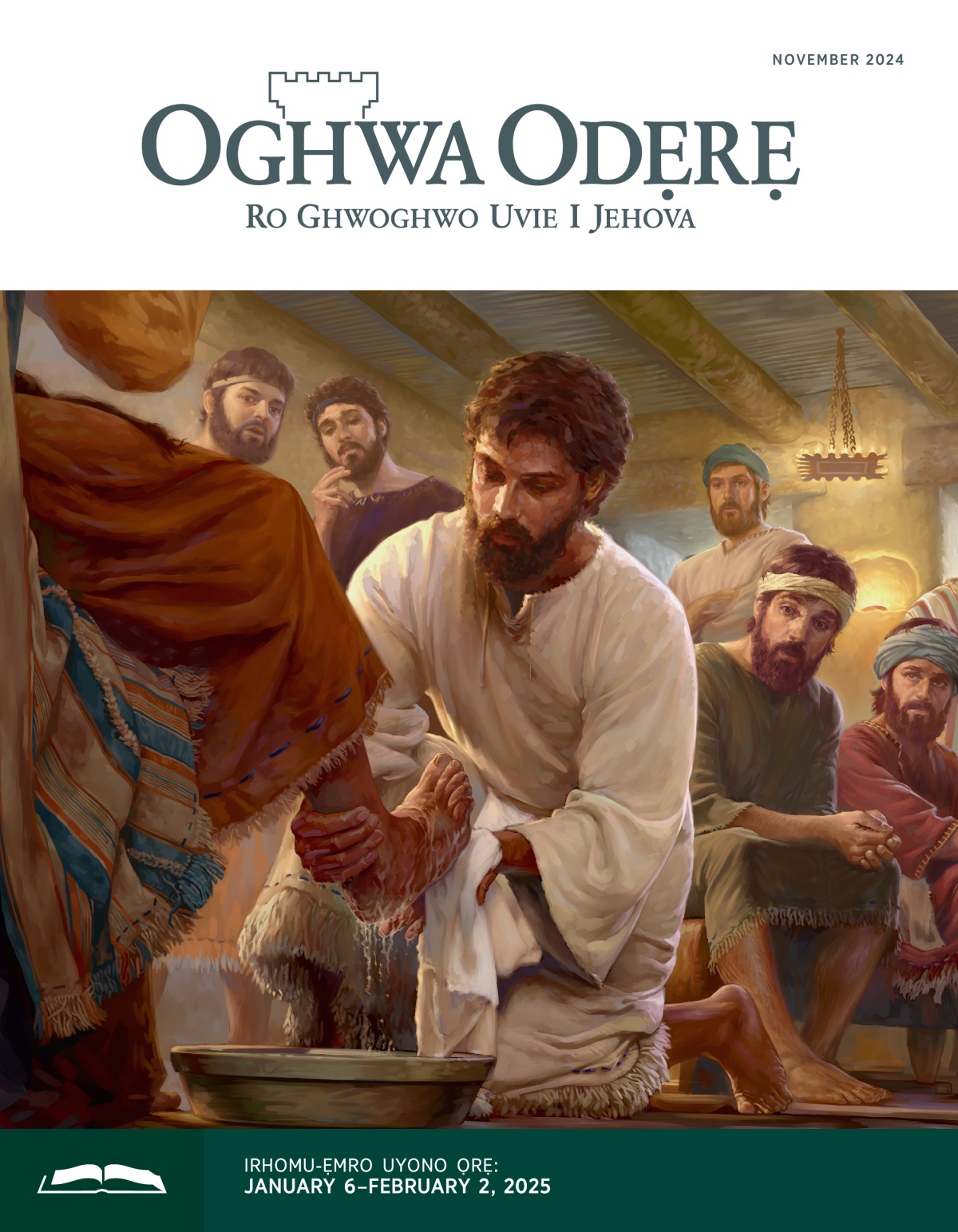 Jesu ro ghwe aghwẹ ọnyikọ ye owu, o gbe inyikọ na ri hẹrhẹre unu.