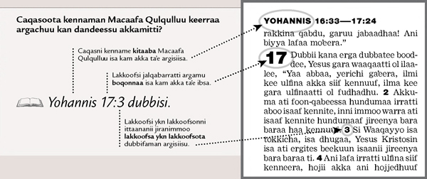 Caqasa Kitaaba Qulqulluu akka fakkeenyaatti dhihaate