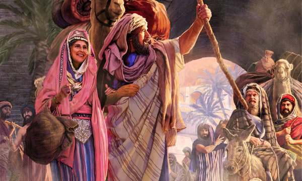 Abraamiifi Saaraayi qeebeenya muraasa fudhatanii yommuu Ur keessaa ba’an