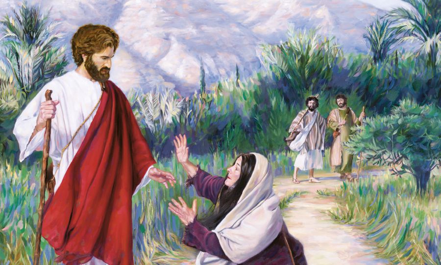 Salomeen Yesus ijoollee Yaaqoobii fi Yohaanisiif ilaalcha addaa akka godhuuf yommuu gaafattu