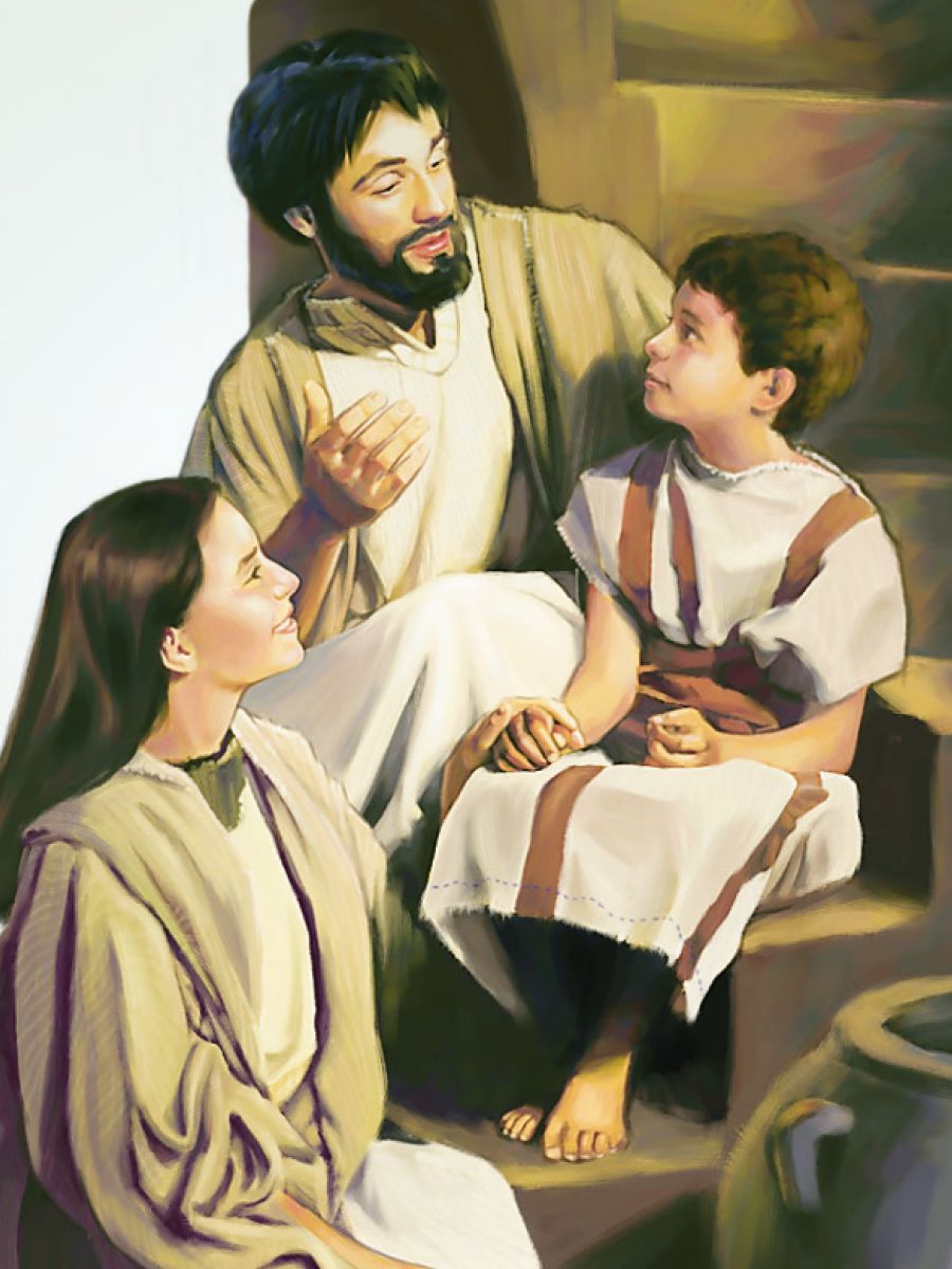 Maariyaamii fi yoseef ilma isaanii yesus haasofsiisaa jiru