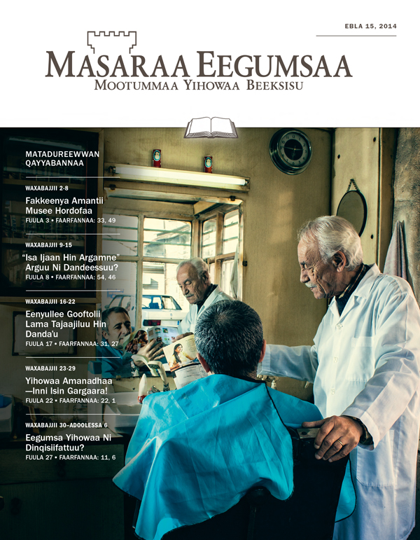 Masaraa Eegumsaa Maxxansa Qayyabannaa, Ebla 15, 2014