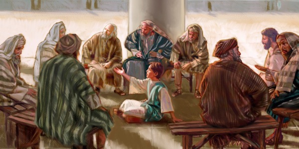Yesus inni waggaa 12 barsiisota mana qulqullummaa keessa jiranitti ija jabinaan utuu dubbatuu
