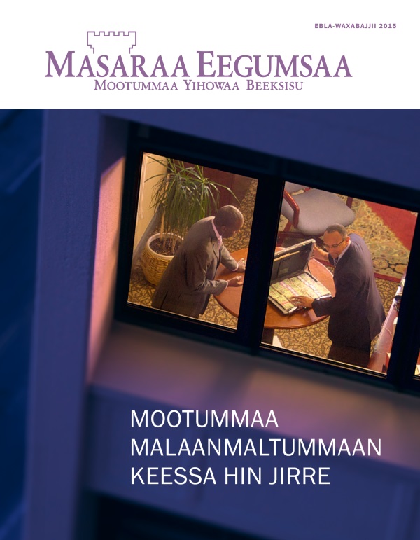 Qola Barruu Masaraa Eegumsaa, Ebla-Waxabajjii 2015 | Mootummaa Malaanmaltummaan Keessa Hin Jirre