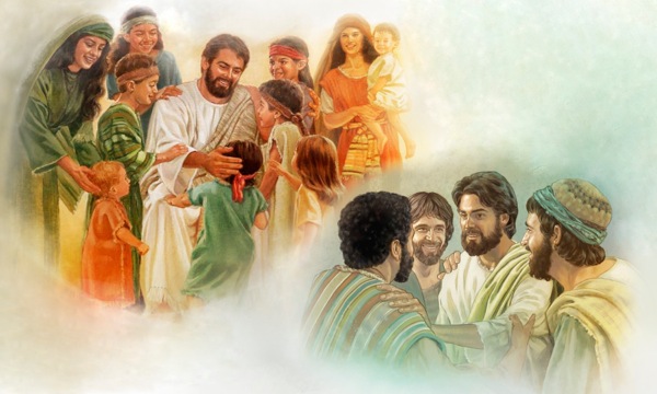 Yesus ijoollee gara isaa dhaqan gammachuudhaan kan simatuu fi bartoota isaattis gaarummaadhaan kan dubbatu ture