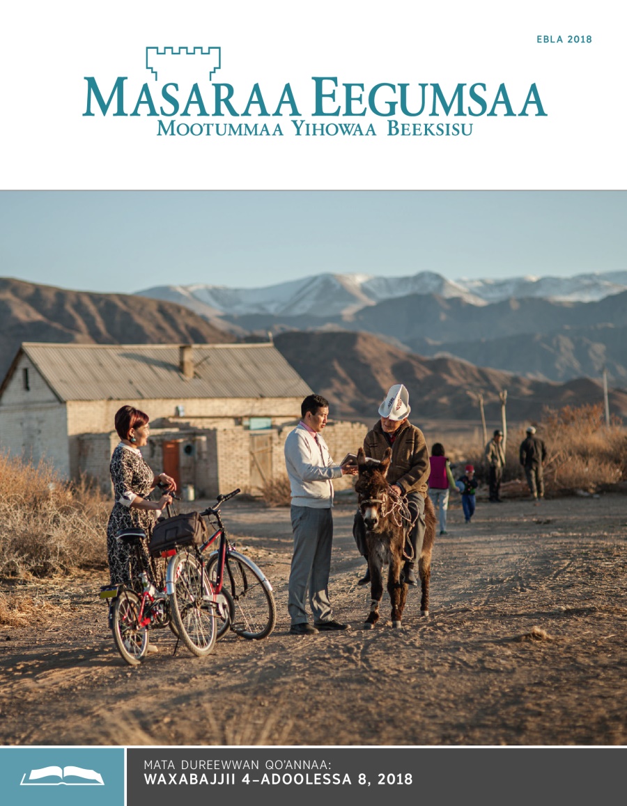 Masaraa Eegumsaa Maxxansa Qoˈannaa, Ebla 2018