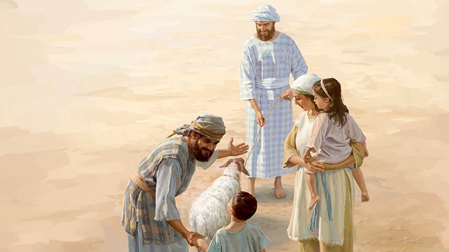Namni Israaʼel tokko maatii isaa wajjin hoolaa tokko qalma araaraa godhee luba tokkotti kennaa jira