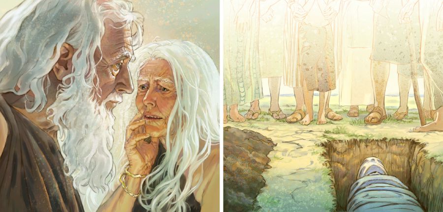 Adán ʼne Eva bi ndäʼkyëʼi ʼne ʼme̱fa tü