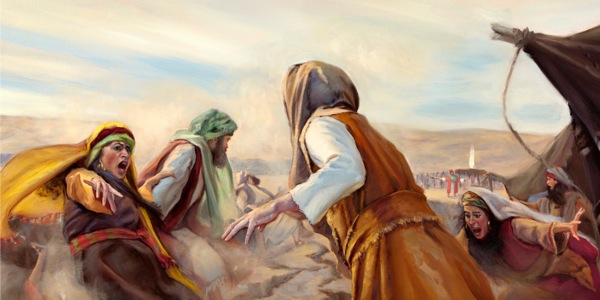 ਦਾਥਾਨ, ਅਬੀਰਾਮ ਅਤੇ ਉਨ੍ਹਾਂ ਦੇ ਪਰਿਵਾਰਾਂ ਨੂੰ ਧਰਤੀ ਨੇ ਨਿਗਲ ਲਿਆ