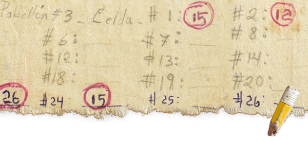 Papel tan lapis ya inusar pian nirekord so inmatendi ed Memoryal diad sakey a prisoan ed Nicaragua