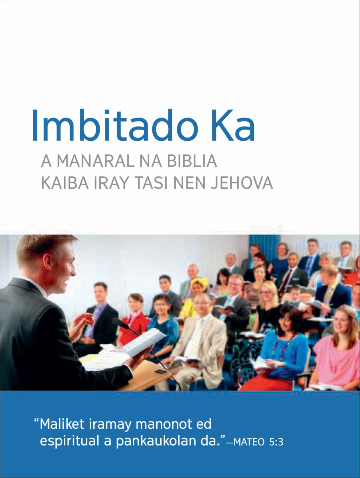Imbitasyon ed saray Aral na Kongregasyon