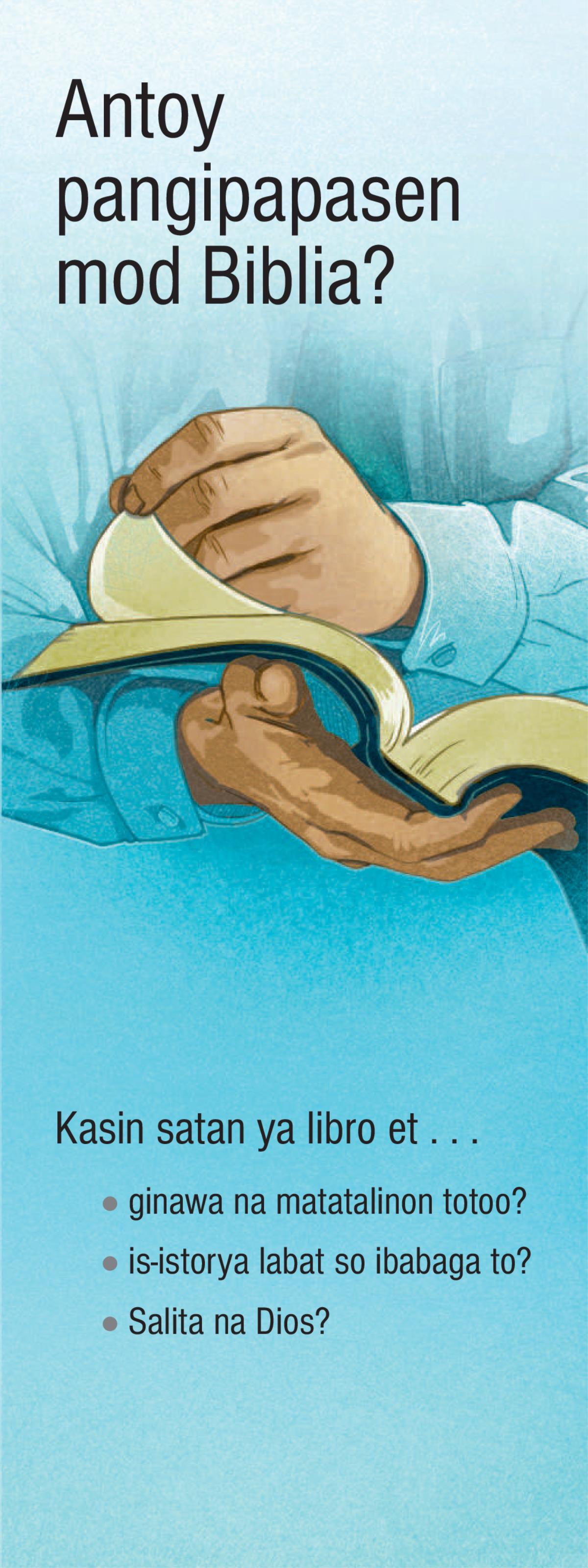 Antoy Pangipapasen Mod Biblia?