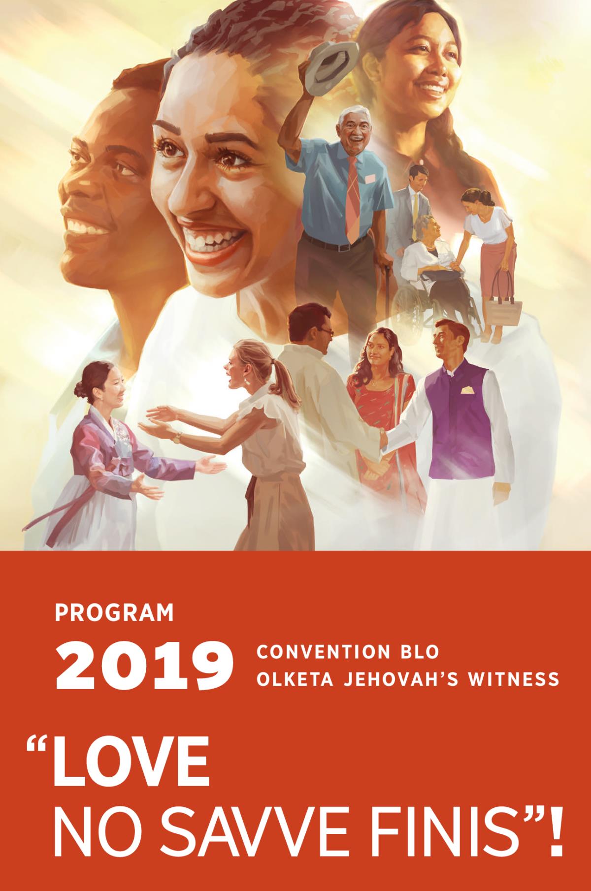 Program for 2019 Convention blo Olketa Jehovah’s Witness