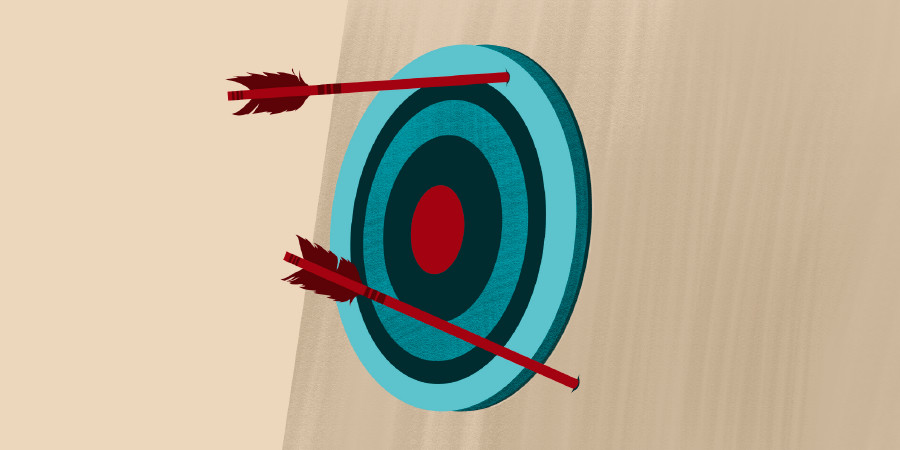 Olketa arrow wea misstim target