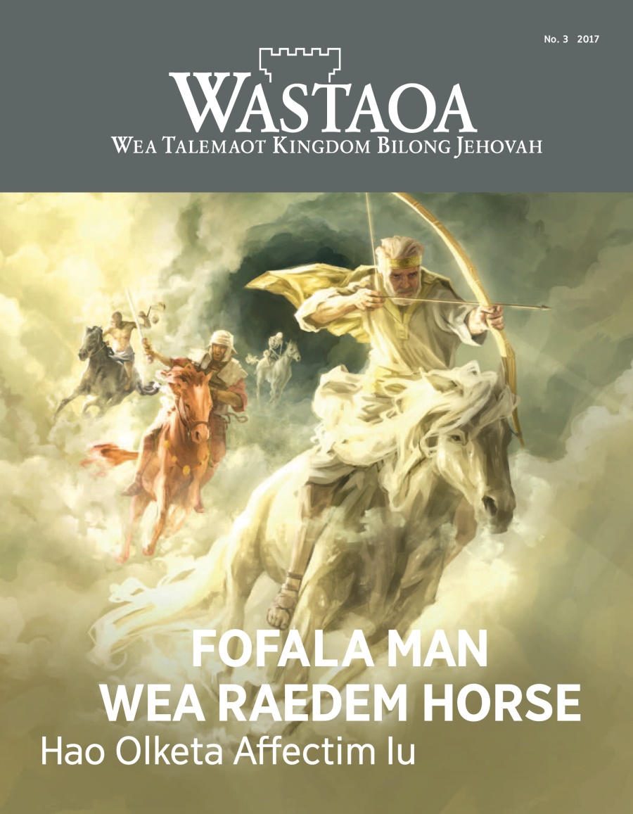 Wastaoa No. 3 2017 | Fofala Man wea Raedem Horse​—⁠Hao Olketa Affectim Iu