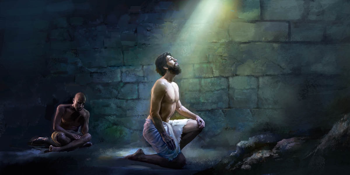 Joseph stap lo prison lo Egypt.