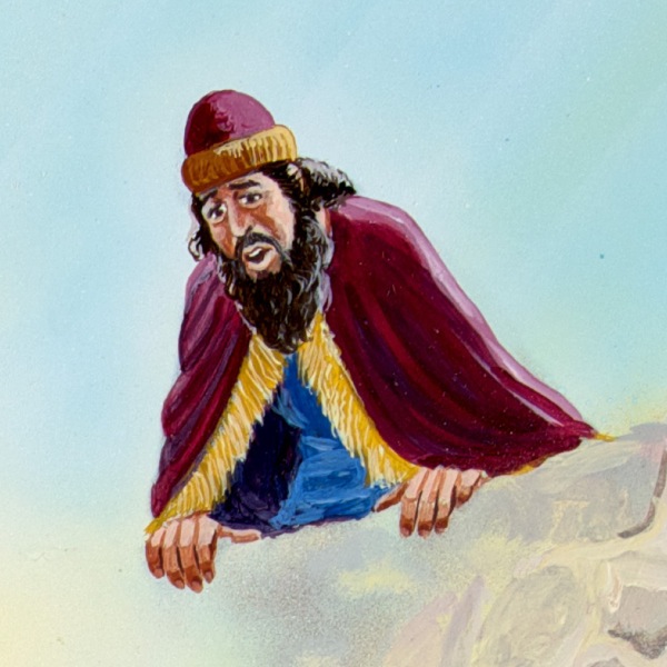 King Darius luk insaed long hol bilong olketa lion