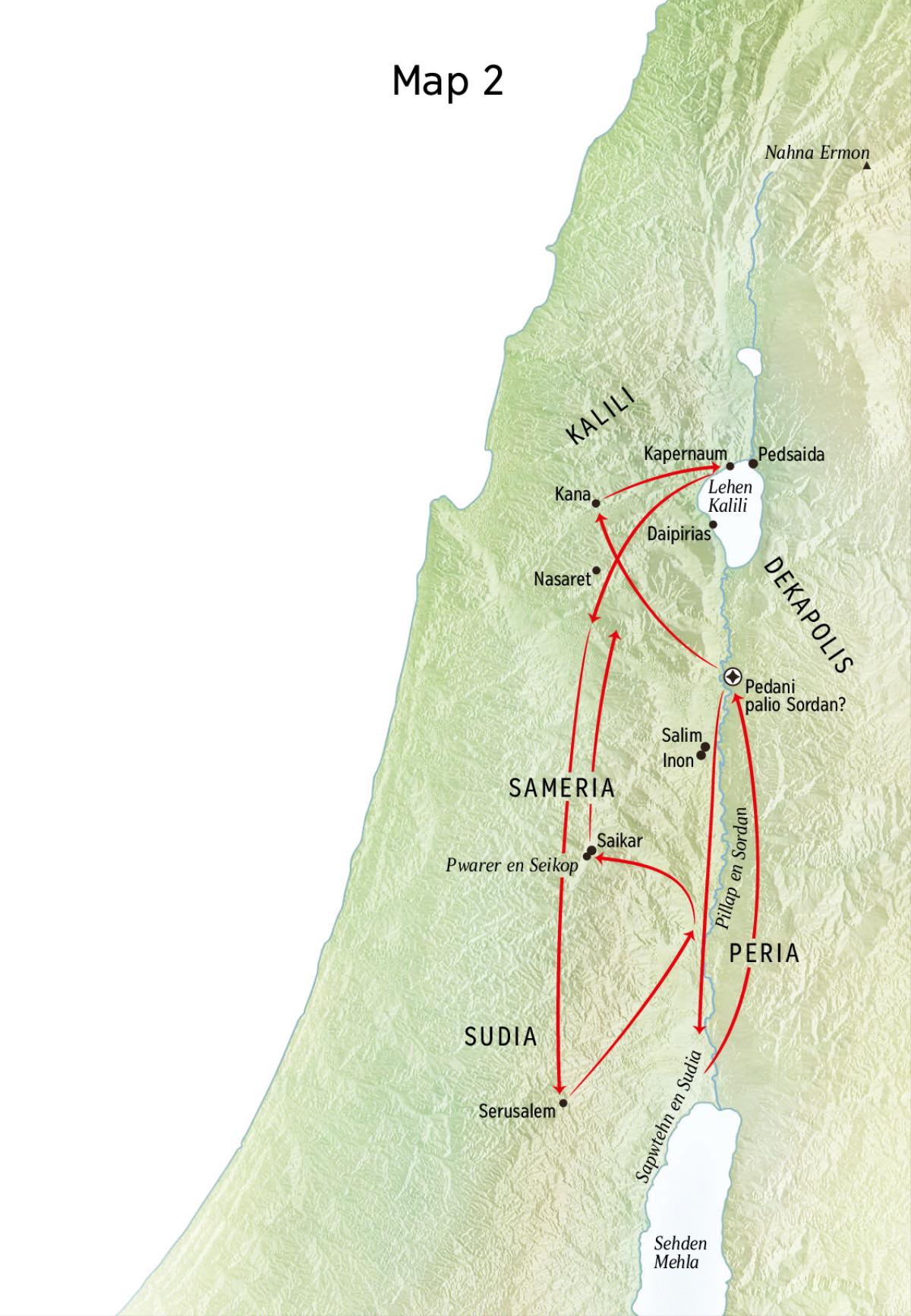 Map en wasa kan nan sapwellimen Sises mour iangahki Pillap Sordan oh Sudia