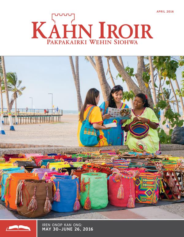 Iren Onop en Kahn Iroir, April 2016