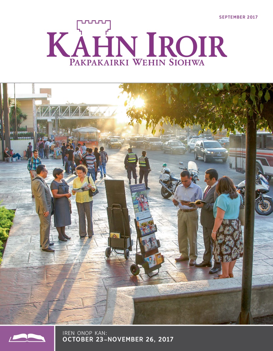 Iren Onop en Kahn Iroir, September 2017