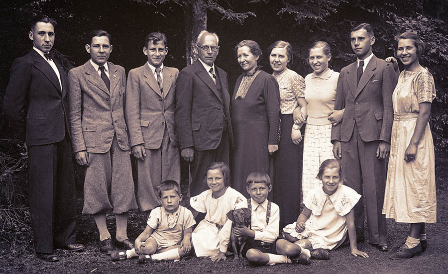 A família Kusserow.