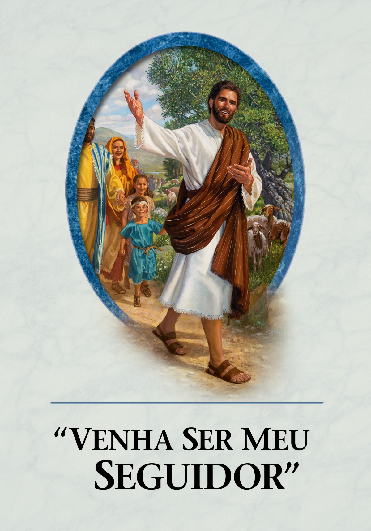 O livro “Venha Ser Meu Seguidor”.