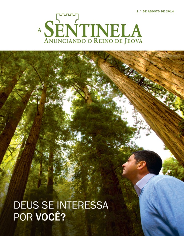 Capa de A Sentinela de agosto de 2014 | Deus se interessa por você?