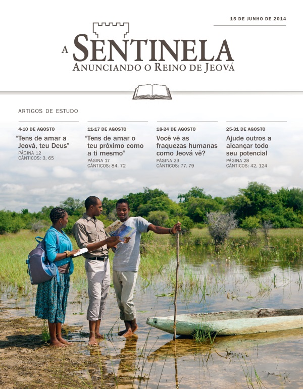 Capa da Edição de Estudo de A Sentinela, 15 de junho de 2014