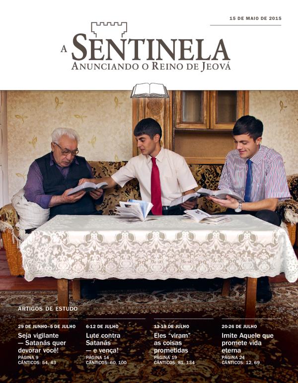 Edição de Estudo de A Sentinela, 15 de maio de 2015