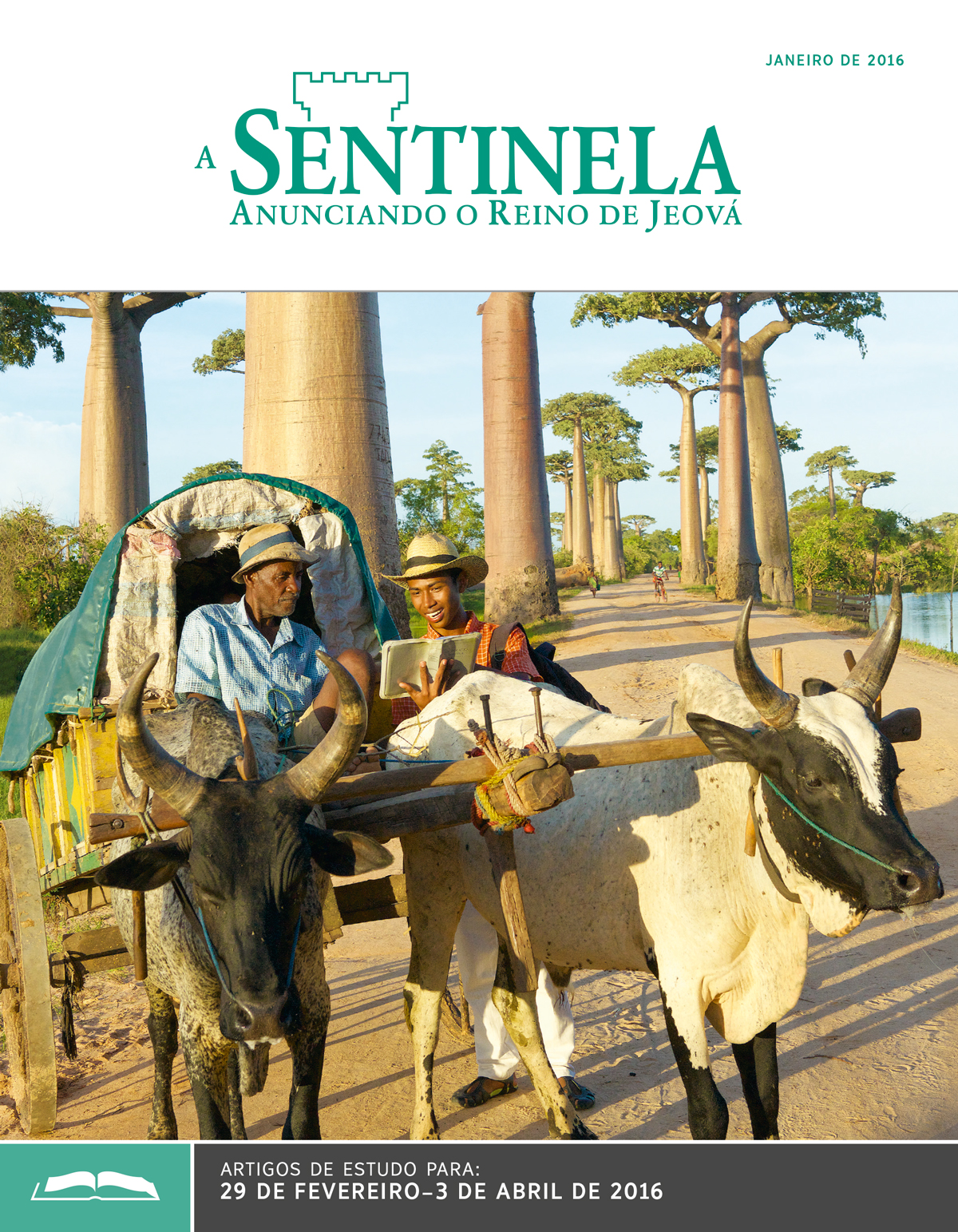 Capa da Edição de Estudo de A Sentinela, janeiro de 2016