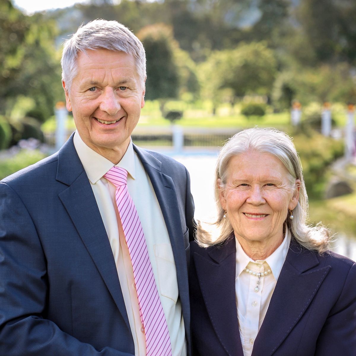Uma foto recente de Erkki e Sirkka.