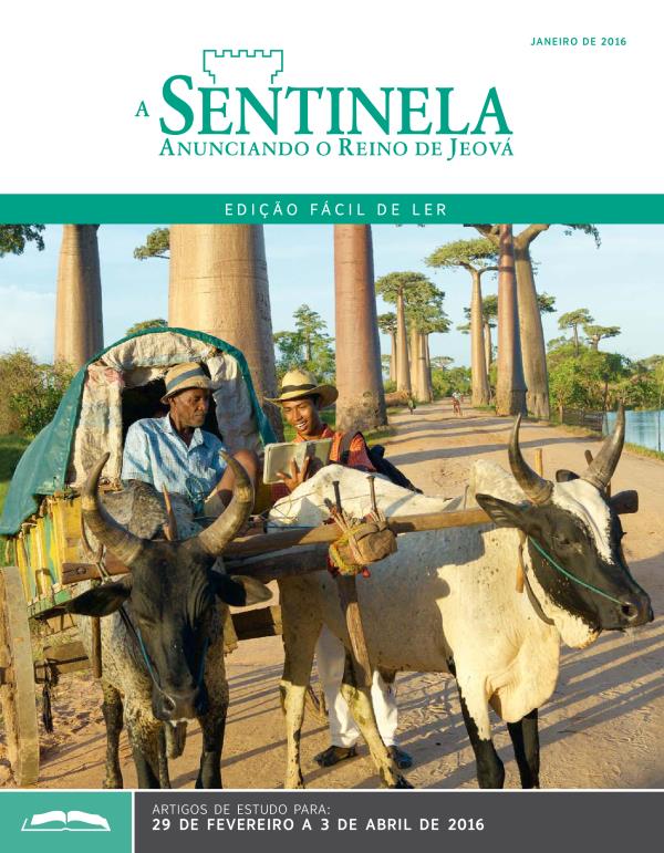 Capa da Edição Fácil de Ler de A Sentinela, janeiro de 2016
