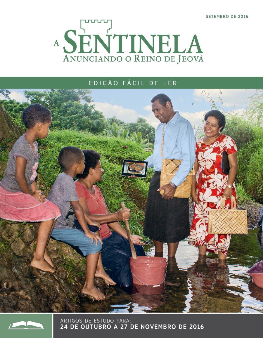 A Sentinela, Edição Fácil de Ler, setembro de 2016