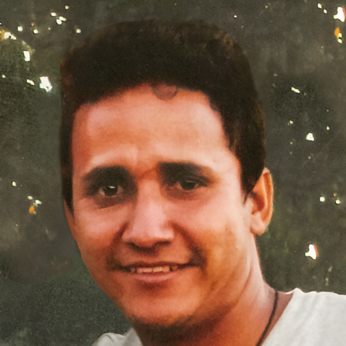 Mario Antúnez de joven, antes de ser testigo de Jehová.