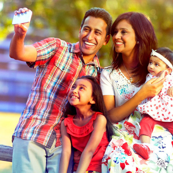 Su familia puede ser feliz