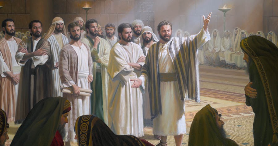 Pedro y Juan ante el Sanedrín
