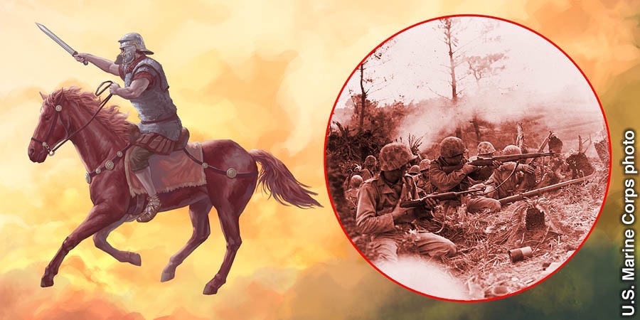 El jinete en el caballo rojo representa la guerra
