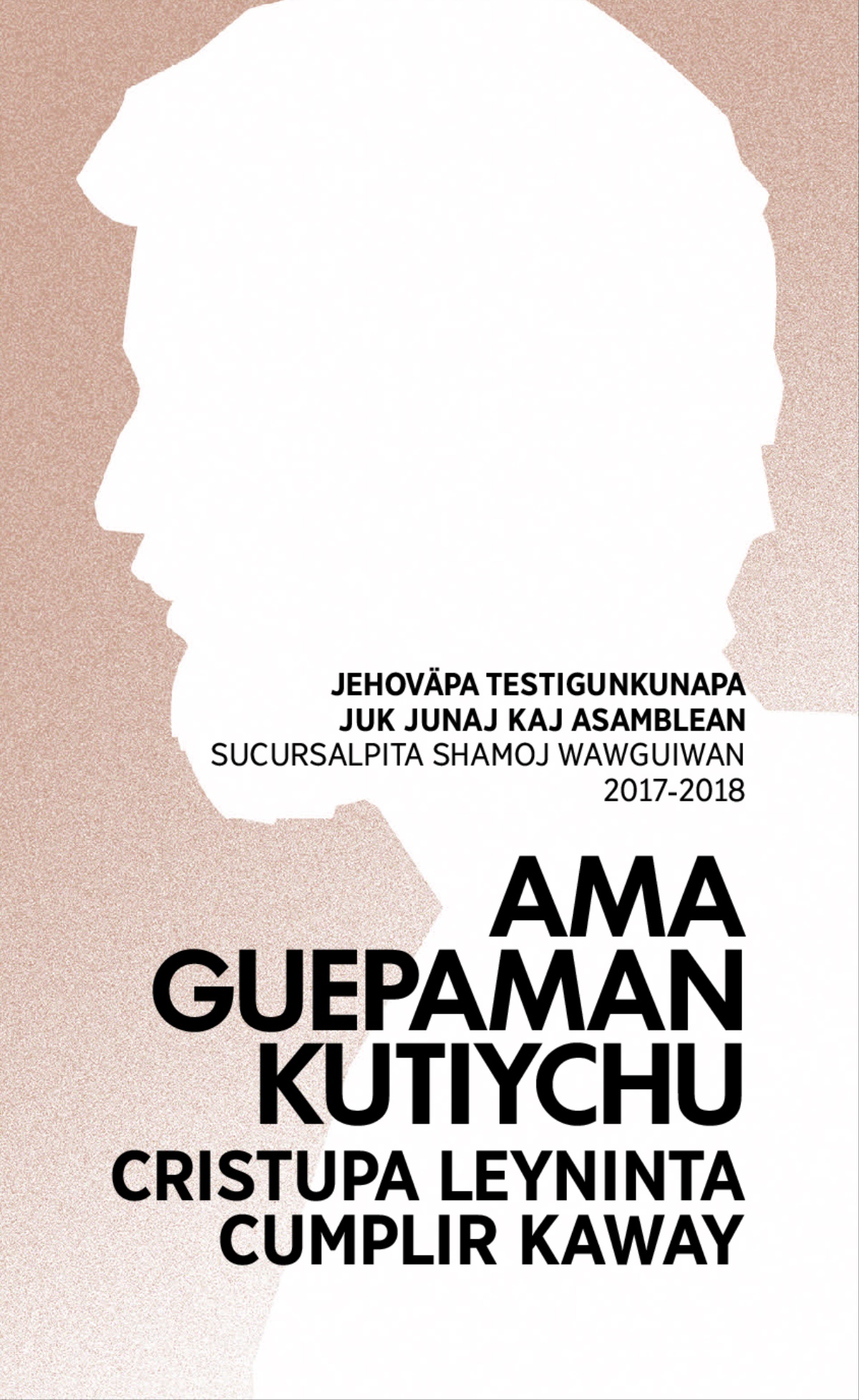 Juk junaj asambleapa programanchi 2017-2018 (sucursalpita shamoj wawguiwan)
