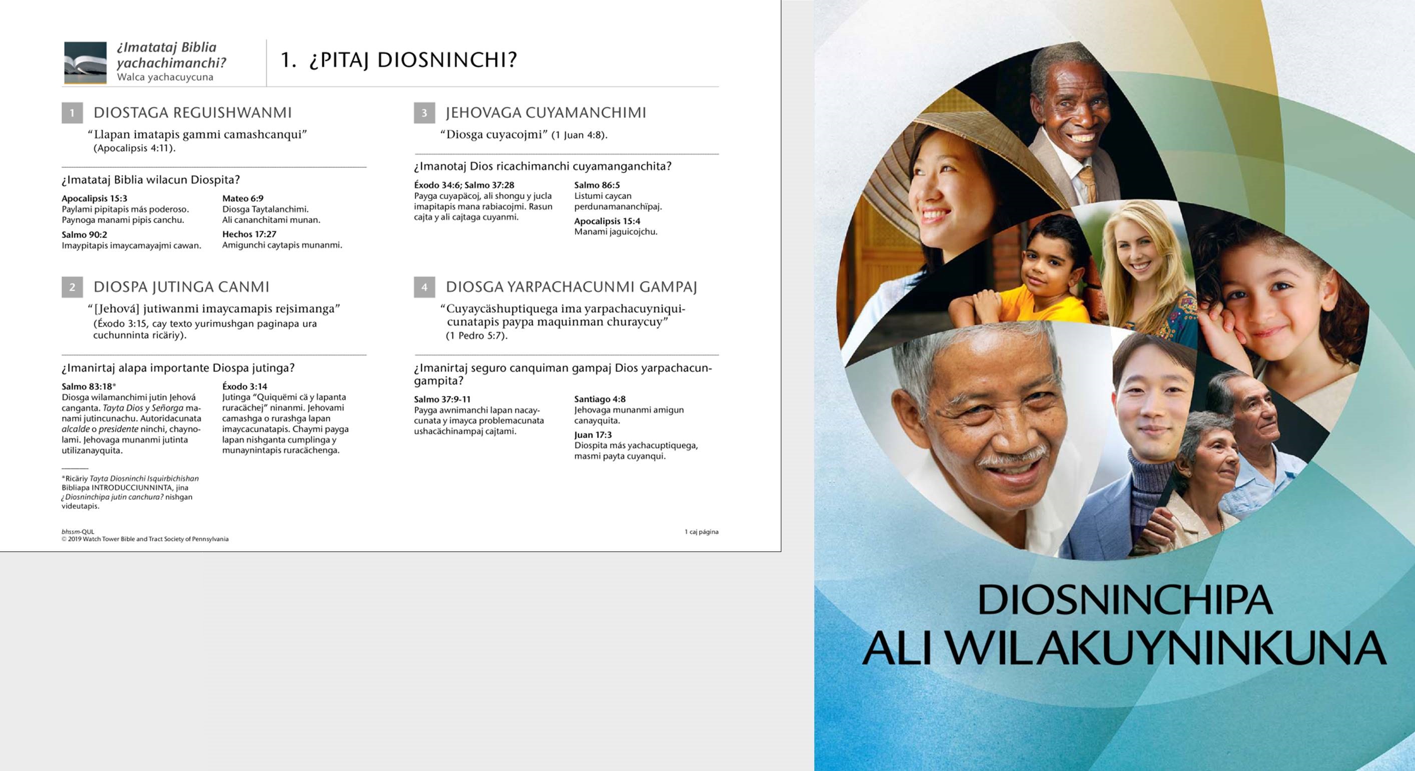 ¿Imatataj Biblia yachachimanchi? Walca yachacuycuna y Diosta wiyacuy imaycamayajpis cawacunayquipaj nishgan folleto
