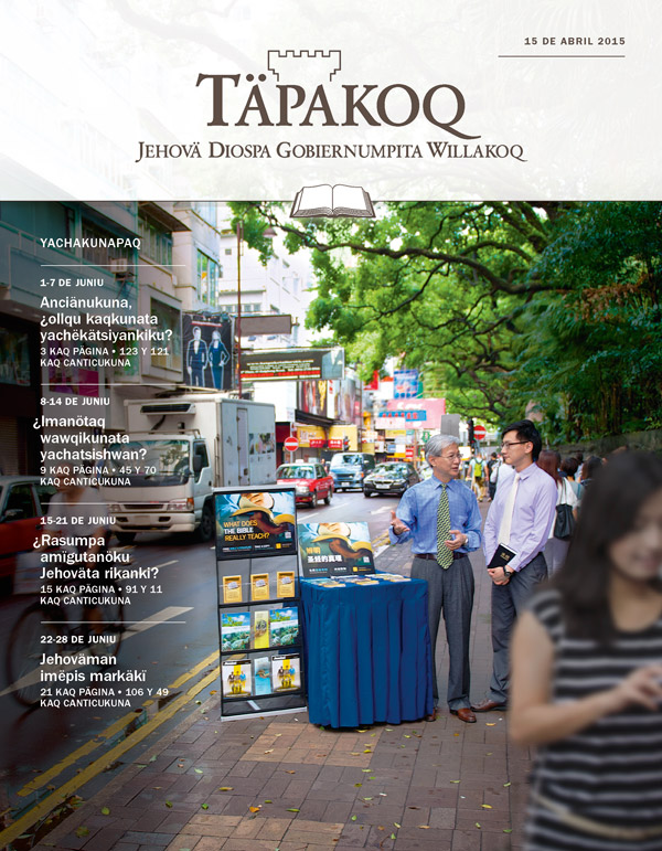 Täpakoqpa qaranchö (yachakunapaq), 15 de abril 2015