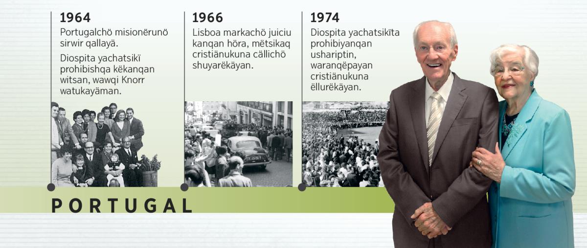 1964 wata Douglas Guest Portugal nacionchö, 1966 wata juiciu kanqan höra, 1974 wata juk reunionchö y warmin Mary Guestwan